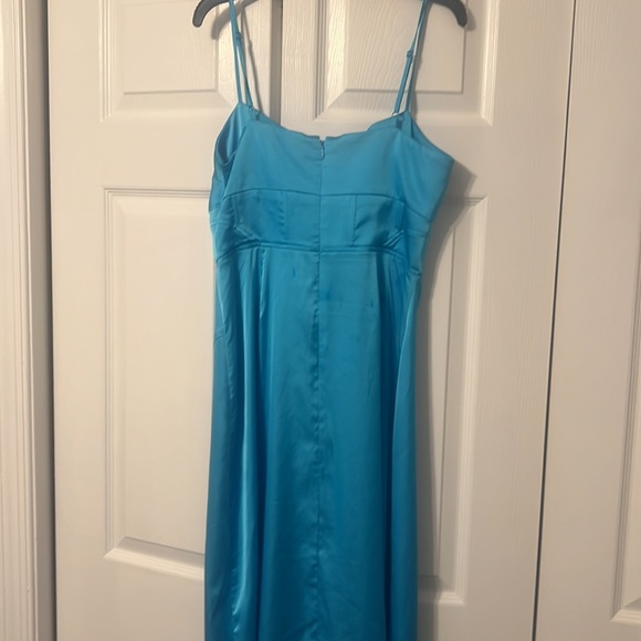 Steve Madden Aimee Blue Midi Dress - Picture 8 of 8